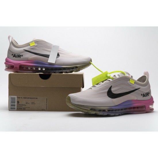 Off-White x Nike Air Max 97 "Queen" Pink Purple AJ4585-600