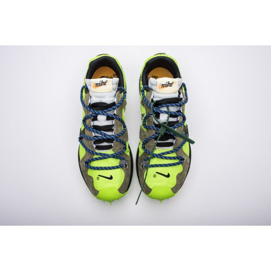 Off-White x Nike Zoom Terra Kiger 5 White Electric Green CD8179-300