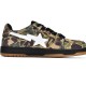 A Bathing Ape Sk8 Low Green Camo Women Men Sneaker