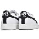 A Bathing Ape Sk8 Low White Black Women Men Sneaker