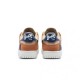 A Bathing Ape Sk8 Low Brown Blue Women Men Sneaker