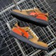 A Bathing Ape Sk8 Low Brown Orange Black Women Men Sneaker