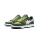 A Bathing Ape Sk8 Low Green Army Green White Women Men Sneaker