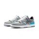 A Bathing Ape Sk8 Low Grey Ltblue Women Men Sneaker