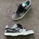 A Bathing Ape Sk8 Low Grey Silver Black Women Men Sneaker