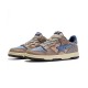 A Bathing Ape Sk8 Low Ltblue Brown Beige Women Men Sneaker