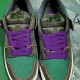 A Bathing Ape Sk8 Low Purple Green Army Green Women Men Sneaker