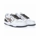 A Bathing Ape Sk8 Low White Black Women Men Sneaker