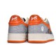 A Bathing Ape Low Grey Orange Women Men Sneaker