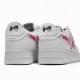 A Bathing Ape Low White Red Camouflage Women Men Sneaker