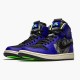 Nike Air Jordan 1 High Zoom Air CMFT Bayou Boys DC2133 500 Court PurpleBlack Electric Green