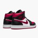 Nike Air Jordan 1 Mid Bred Toe BlackGym Red White 554724 066 AJ1 Sneakers