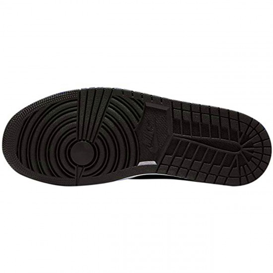 Nike Air Jordan 1 Mid Hyper Royal Tumbled Leather 554724 077 AJ1 Mens Jordan Sneakers
