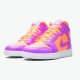 Nike Air Jordan 1 Mid SE Atomic Pulse Orange PulseAtomic Violet AV5174 800 AJ1