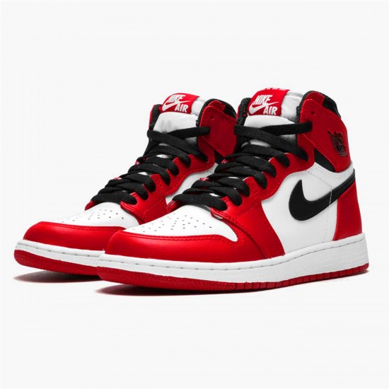 Nike Air Jordan 1 Retro Chicago WhiteBlack Varsity Red 575441 101 AJ1