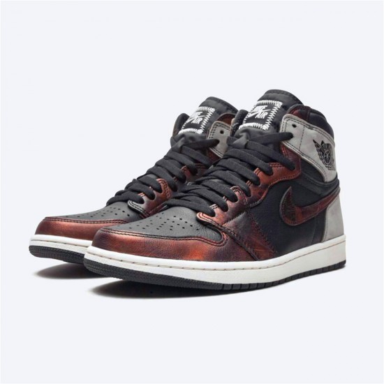 Nike Air Jordan 1 Retro High Light Army Rust Shadow Patina 555088 033 BlackGrey Rust