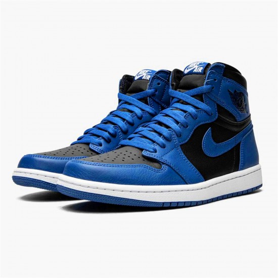 Nike Air Jordan 1 Retro High OG Dark Marina Blue Women And Men AJ1 Sneakers 555088 404