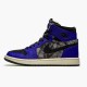 Nike Air Jordan 1 High Zoom Air CMFT Bayou Boys DC2133 500 Court PurpleBlack Electric Green