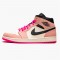 Nike Air Jordan 1 Mid Crimson Tint Crimson TintHyper Pink Black 852542 801 AJ1 Sneakers