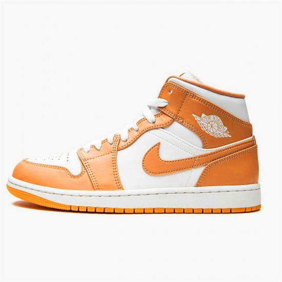 Nike Air Jordan 1 Mid Tan Gum AJ1 Sneakers 554724 271