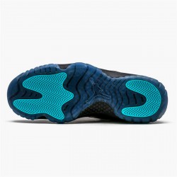 Nike Air Jordan 11 Retro Gamma Blue Mens 378037 006 BlackGamma Blue Varsity Maize AJ11 Black