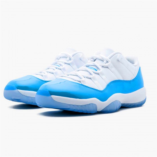 Nike Air Jordan 11 Retro Low University Blue 528895 106 WhiteUniversity Blue AJ11 Black