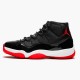 Nike Air Jordan 11 Retro Bred Mens 378037 010 BlackVarsity Red White AJ11 Black