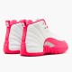 Nike Air Jordan 12 Retro Dynamic Pink AJ12 510815 109 WhiteVivid Pink Mtllc Silver