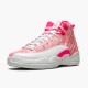 Nike Air Jordan 12 Retro GS Arctic Pink 510815 101 White Arctic Punch Hyper Pink AJ12