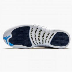 Nike Air Jordan 12 Retro Indigo Mens AJ12 130690 404 Stone BlueLegend Blue Obsidia