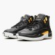 Nike Air Jordan 12 Retro Reptile AJ12 AO6068 007 Black Metallic Gold White