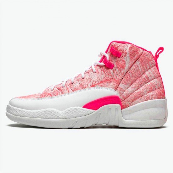 Nike Air Jordan 12 Retro GS Arctic Pink 510815 101 White Arctic Punch Hyper Pink AJ12