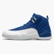 Nike Air Jordan 12 Retro Indigo Mens AJ12 130690 404 Stone BlueLegend Blue Obsidia