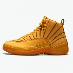 Nike Air Jordan 12 Retro PSNY Wheat Mens AJ12 AA1233 700 Wheat Wheat Gum Light Brown