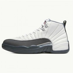 Nike Air Jordan 12 Retro White Dark Grey Mens AJ12 130690 160 WhiteDark Grey Gym Red