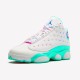 Nike Air Jordan 13 Retro Aurora Green White Soar Aurora Green Digita 439358 100 AJ13