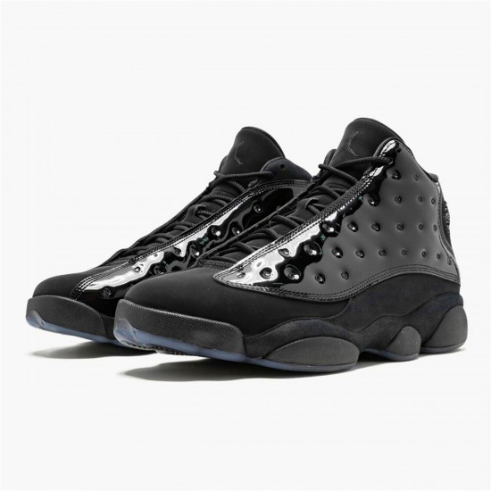 Nike Air Jordan 13 Retro Cap and Gown Mens Black 414571 012 AJ13