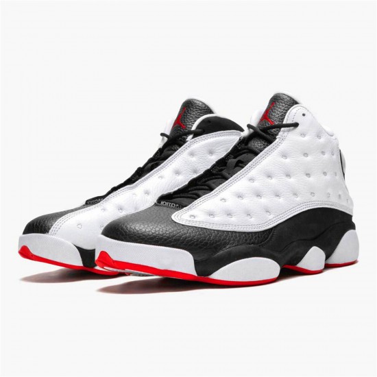 Nike Air Jordan 13 Retro He Got Game Mens 414571 104 WhiteBlack True Red AJ13