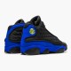 Nike Air Jordan 13 Retro Hyper Royal Mens Black Hyper Royal Black White 414571 040 AJ13