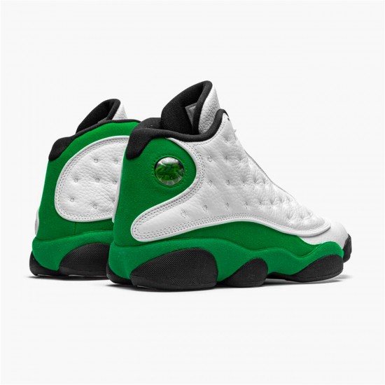 Nike Air Jordan 13 Retro Lucky Green Mens White Black Lucky Green DB6537 113 AJ13