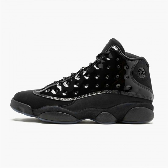 Nike Air Jordan 13 Retro Cap and Gown Mens Black 414571 012 AJ13