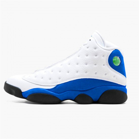 Nike Air Jordan 13 Retro Hyper Royal Mens 414571 117 WhiteHyper Royal Black AJ13