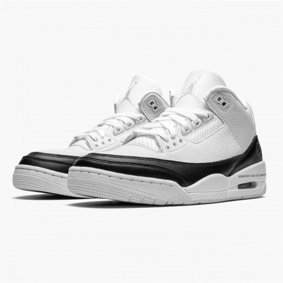 Nike Air Jordan 3 Retro Fragment DA3595 100 WhiteBlack White AJ3