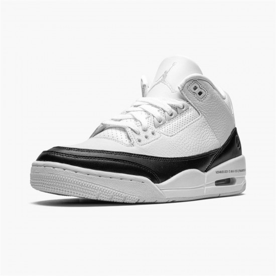 Nike Air Jordan 3 Retro Fragment DA3595 100 WhiteBlack White AJ3