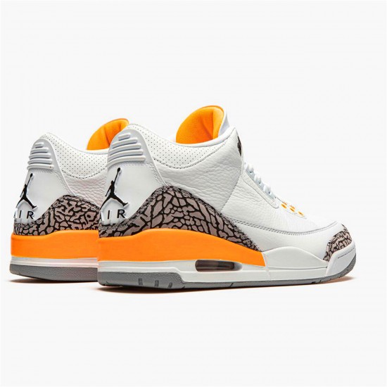 Nike Air Jordan 3 Retro Laser Orange CK9246 108 WhiteLaser Orange Cement Grey AJ3