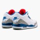 Nike Air Jordan 3 Retro OG True Blue Mens 854262 106 WhiteFire Red True Blue AJ3