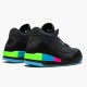 Nike Air Jordan 3 Retro Quai54 AT9195 001 BlackBlack Electric Green AJ3