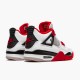 Nike Air Jordan 4 Retro OG GS Fire Red 2020 Mens 408452 160 WhiteFire Red Black Tech Grey