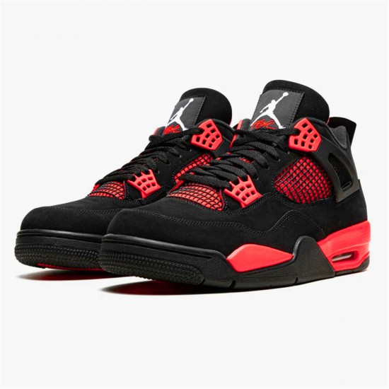 Nike Air Jordan 4 Retro Red Thunder AJ4 Sneakers CT8527 016