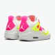 Nike Air Jordan 4 Retro White Lemon Pink CV7808 100 WhiteLemon VenomPink Blast AJ4